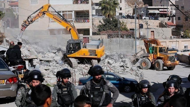 Iranpress: مركز فلسطيني: الجيش الإسرائيلي هدم 950 مسكنا ومنشأة في 2022