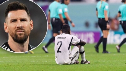 واکنش لیونل مسی به حذف زودهنگام آلمان از جام جهانی قطر
