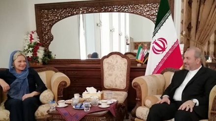 دیدار نماینده دبیرکل سازمان ملل در عراق با سفیر ایران در بغداد