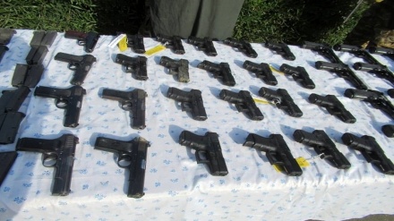  ۱۰۲ قبضه اسلحه غیرمجاز در خوزستان کشف شد