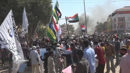 استمرار المظاهرات في السودان