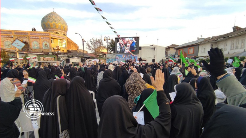 ایران پرس:  اجتماع زنان و دختران فاطمی در آستانه‌اشرفیه
