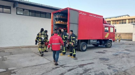  آتش سوزی در یک واحد صنعتی قزوین چهار کشته برجای گذاشت
