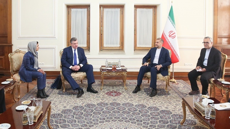 Iranpress: إيران وروسيا تناقشان القضايا الثنائية
