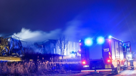 آتش سوزی در مرکز ساخت پهپاد آمریکا در لتونی