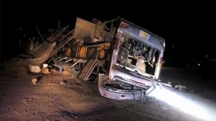 سقوط مرگبار اتوبوس در شمال پاکستان