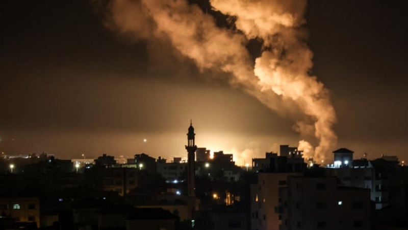 Iranpress: طائرات الاحتلال تقصف عدة مناطق في قطاع غزة 