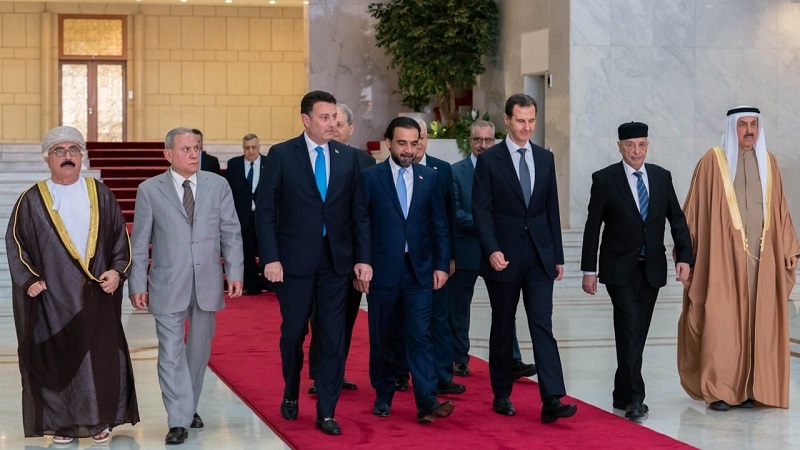 Iranpress: لقاء رؤساء البرلمانات العربية مع الرئيس السوري