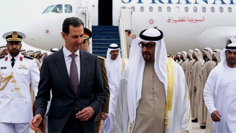 Iranpress: الرئيس السوري يصل إلى الإمارات