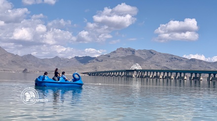 زنده‌شدن دریاچه ‌ارومیه؛ نگین آذربایجان میزبان گردشگران