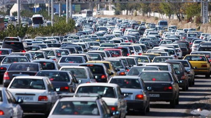 ایران پرس: ترافیک سنگین در آزادراه قزوین-کرج