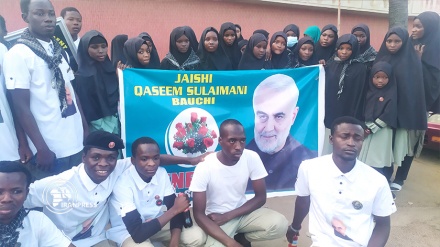 شهید سلیمانی الگوی جوانان مسلمان نیجریه‌ای