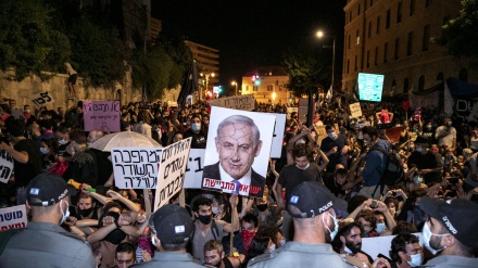 ادامه تظاهرات ضدسیاست های نتانیاهو در سرزمین های اشغالی