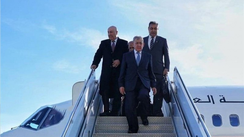 Iranpress: الرئيس العراقي يصل طهران 