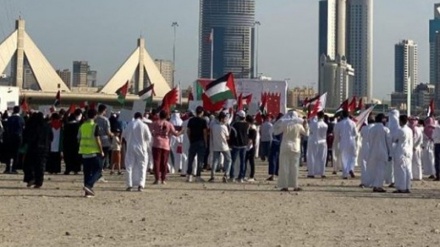 البحرين والكويت تشهدان مظاهرات تضامنًا مع الشعب الفلسطيني