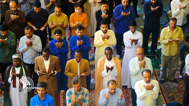 Iranpress: إقامة صلاة عيد الفطر في مساجد إيران