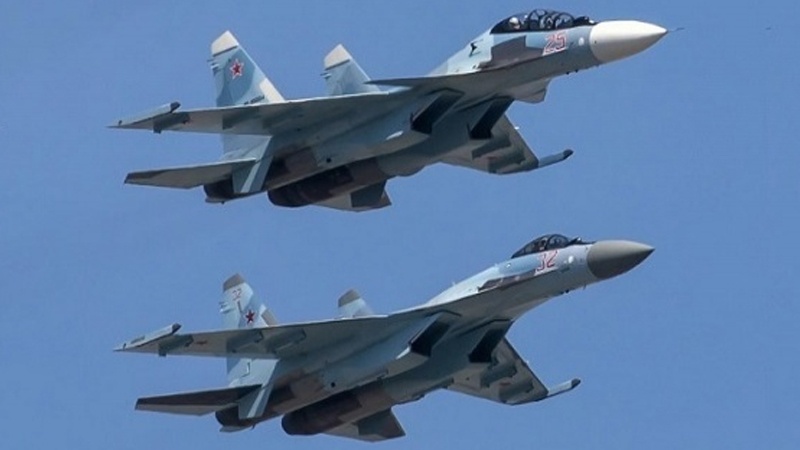 مقابله جنگنده‌های روسیه با بمب افکن های آمریکا 