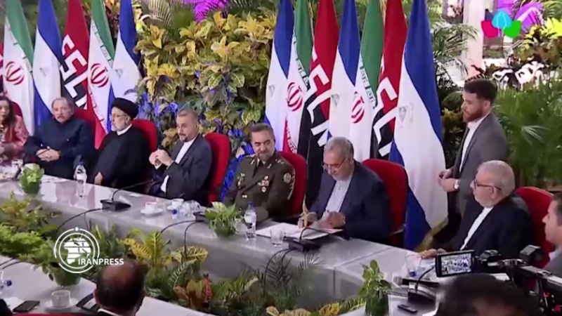 Iranpress: توقيع 3 وثائق تعاون بين إيران ونيكاراغوا