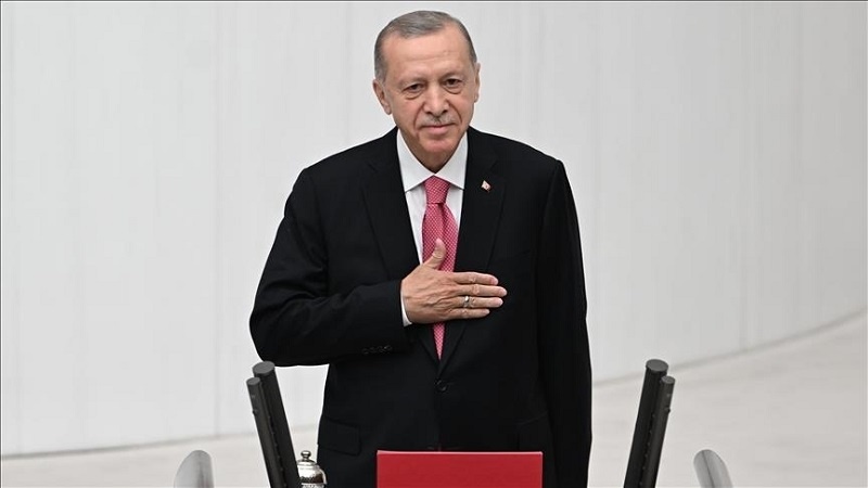 Iranpress: الرئيس أردوغان يؤدي القسم لولاية جديدة