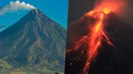 ثوران بركان مايون يثير رعب السكان في الفلبين