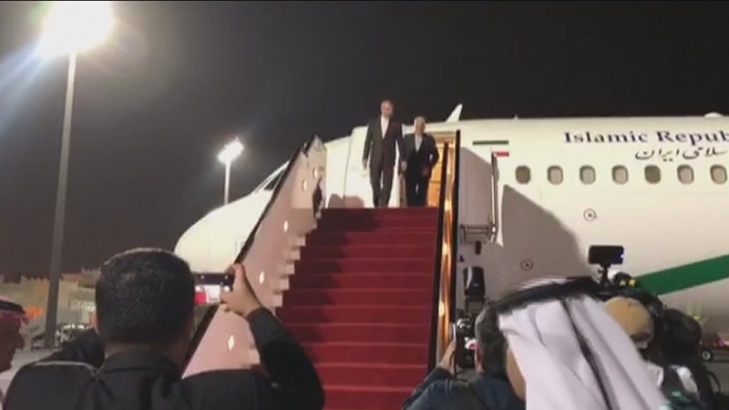Iranpress: وزير الخارجية الإيراني يصل إلى الدوحة في زيارة رسمية