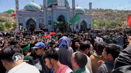 مسيرة يوم عاشوراء في كابول عبر عدسة إيران برس 