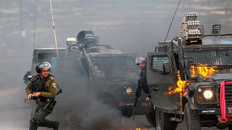 Iranpress: عدة إصابات في مواجهات بين الفلسطينيين والاحتلال في الضفة الغربية