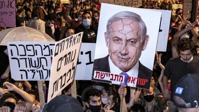 Iranpress: استمرار الاحتجاجات ضد ‘‘نتنياهو’’ في فلسطين المحتلة 