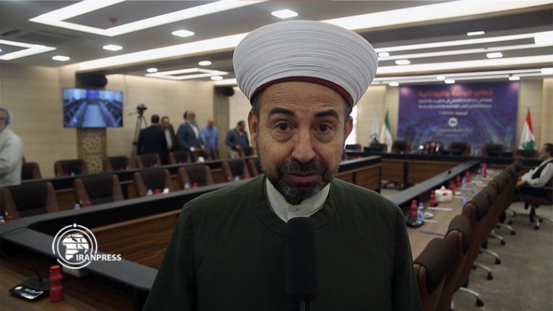 Iranpress: الشيخ ‘محمد الزعبي’: قائد الثورة الإسلامية يركز على الوحدة الإسلامية