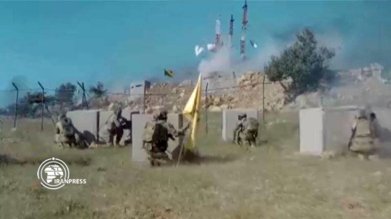 Iranpress: حزب الله ينشر فاصلاً بعنوان ‘لا غالب لكم’ يُحاكي اقتحام موقع عسكري