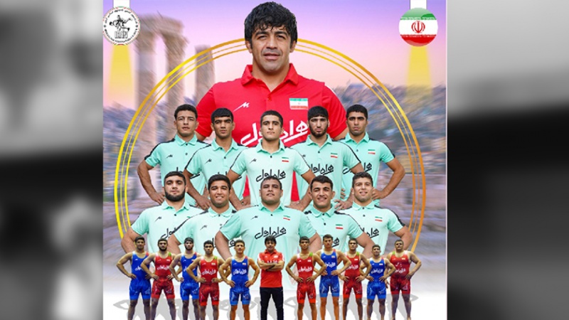 Iranpress: إيران تحرز أربع ميداليات ذهبية في مسابقات المصارعة الرومانية في بطولة أسيا للشباب