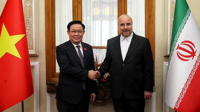 Iranpress: رئيس برلمان فيتنام يلتقي برئيس مجلس الشورى الإسلامي