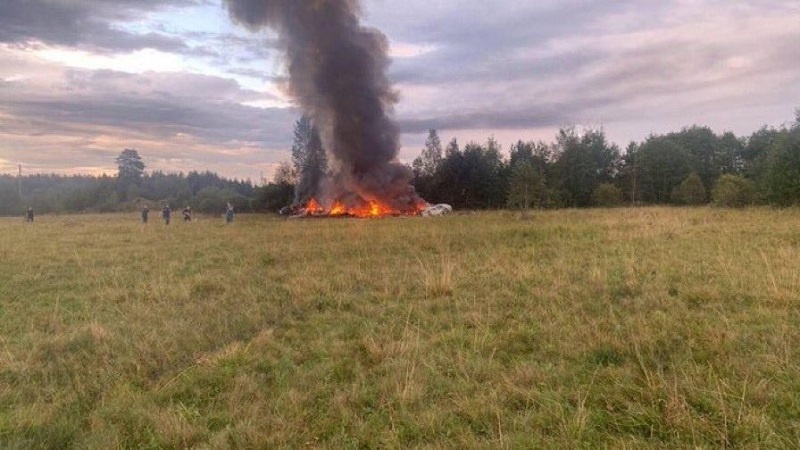 Iranpress: تحطم طائرة شمال موسكو على متنها يفغيني بريغوجين قائد مجموعة فاغنر