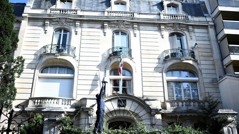 اعتقال شخص على صلة بالاعتداء على القسم القنصلي بالسفارة الإيرانية في باريس