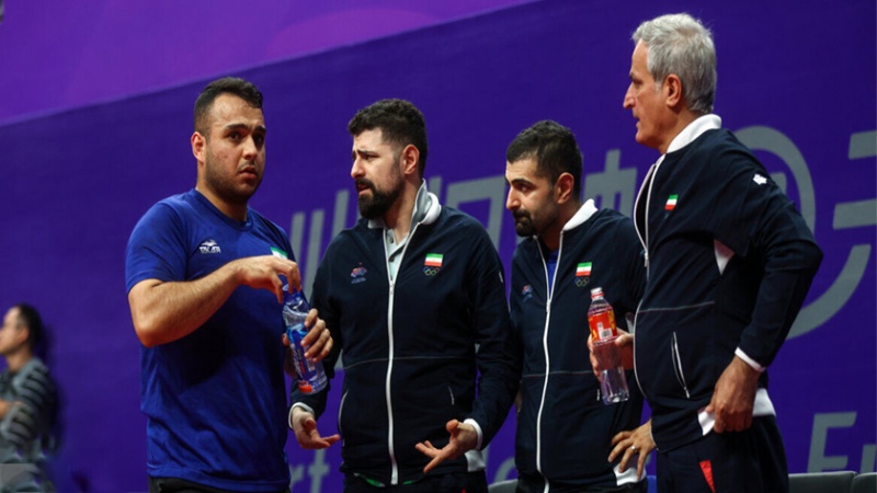 Iranpress: المنتخب الإيراني لتنس الطاولة يحل بالمركز الثالث في الألعاب الآسيوية