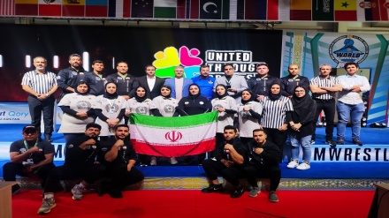 6 فضيات وبرونزيات.. حصيلة المنتخب الإيراني في بطولة مصارعة الذراعين بكازاخستان