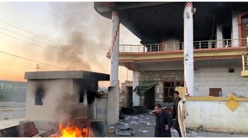 حمله پهپادی به یک فرودگاه در سلیمانیه عراق