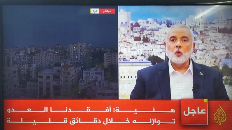 Iranpress: إسماعيل هنية: نحن على موعد مع النصر المبين على الاحتلال