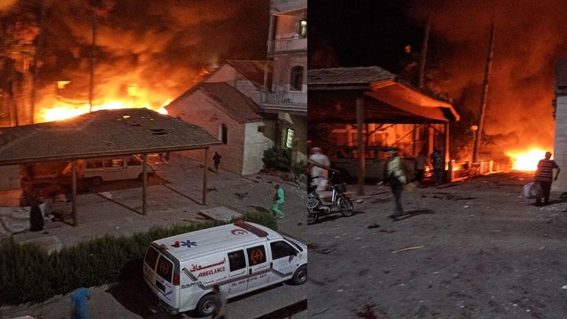 Iranpress: 500 شهيد في قصف المستشفى المعمداني بغزة