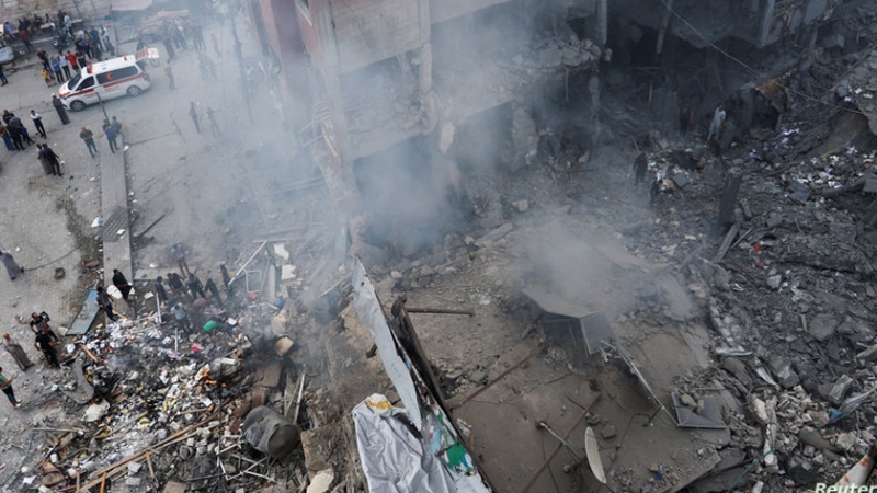 Iranpress: شاهد حجم الدمار في غزة + فيديو