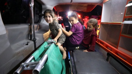20 ساعة قبل قصف مستشفى المعمداني بغزة .. ‘‘الأطفال كانوا يلعبون في ساحة المستشفى’’ + فيديو