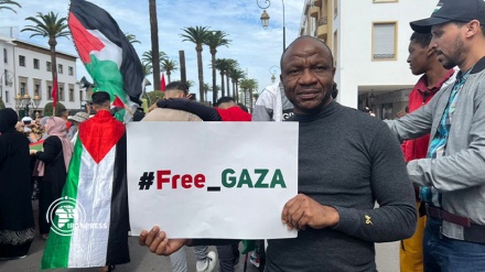 بالصور.. تظاهرات حاشدة في المغرب دعمًا للشعب الفلسطيني