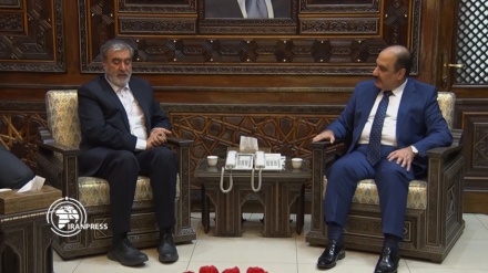 اجتماع وفد برلماني إيراني مع الأمين العام لحزب البعث السوري في دمشق