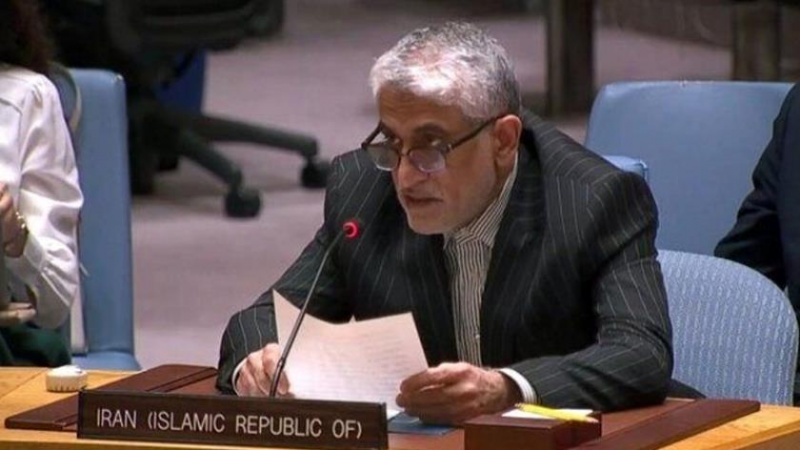 Iranpress: سفير إيران بالأمم المتحدة: القتل العشوائي للأبرياء في غزة يظهر طبيعة جرائم الحرب
