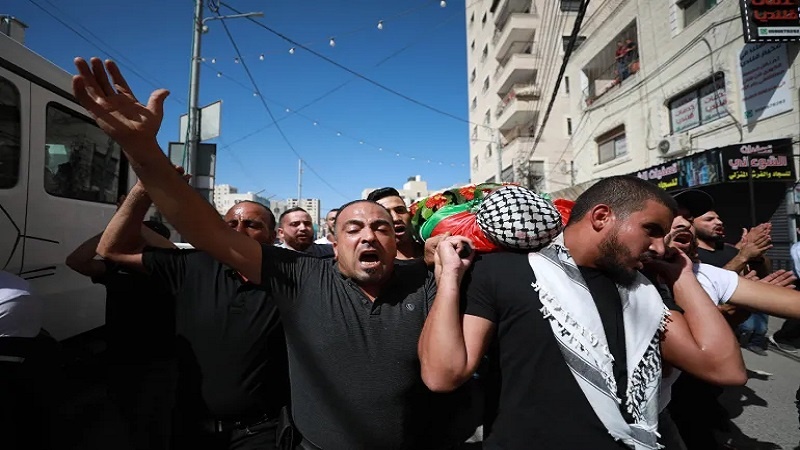 استشهاد 4 فلسطينيين خلال اقتحام الجيش الصهيوني لمخيم جنين