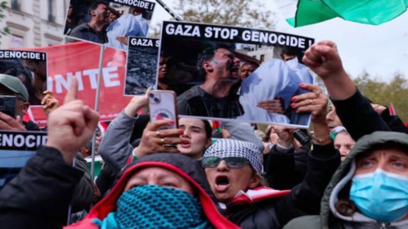 Iranpress: شاهد .. مظاهرات غيرمسبوقة لآلاف الأستراليين دعما لفلسطين