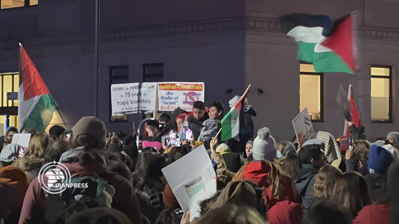 Iranpress: مظاهرة مناهضة للصهيونية في نيويورك