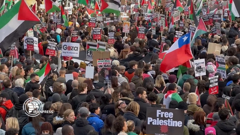 ایران برس: حرب غزة.. العالم يتضامن مع الفلسطينيين