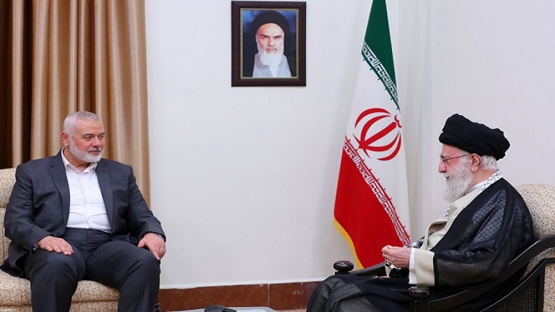 Iranpress: سماحة القائد يستقبل إسماعيل هنية ويؤكد دعم إيران للمقاومة الفلسطينية