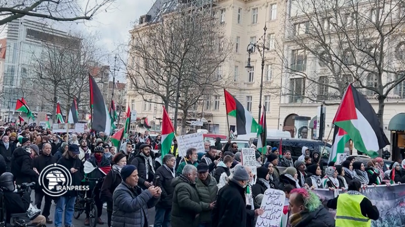 Iranpress: مظاهرة دعم لفلسطين للأسبوع الثاني عشر في برلين + فيديو 